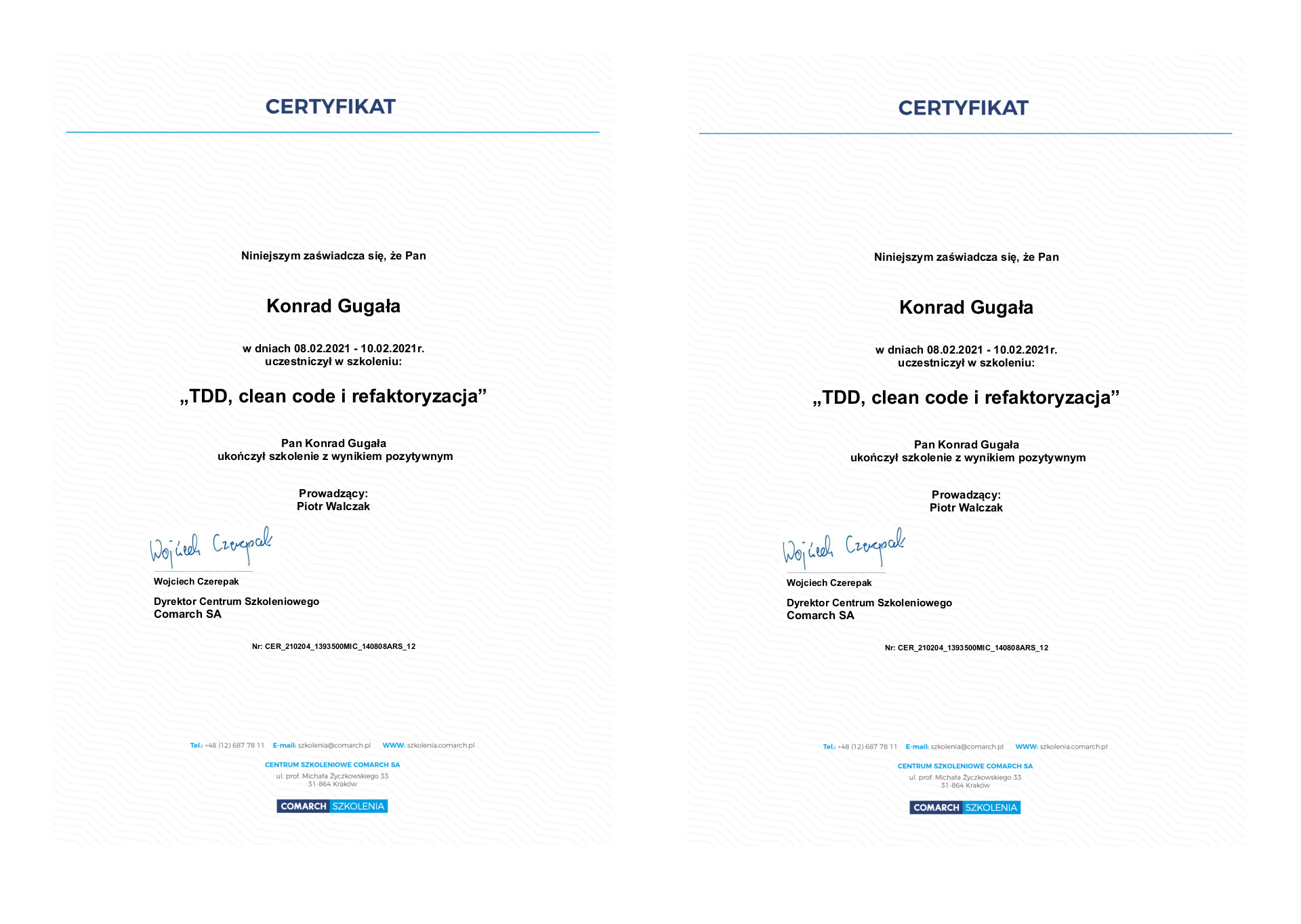 Comarch Training Center